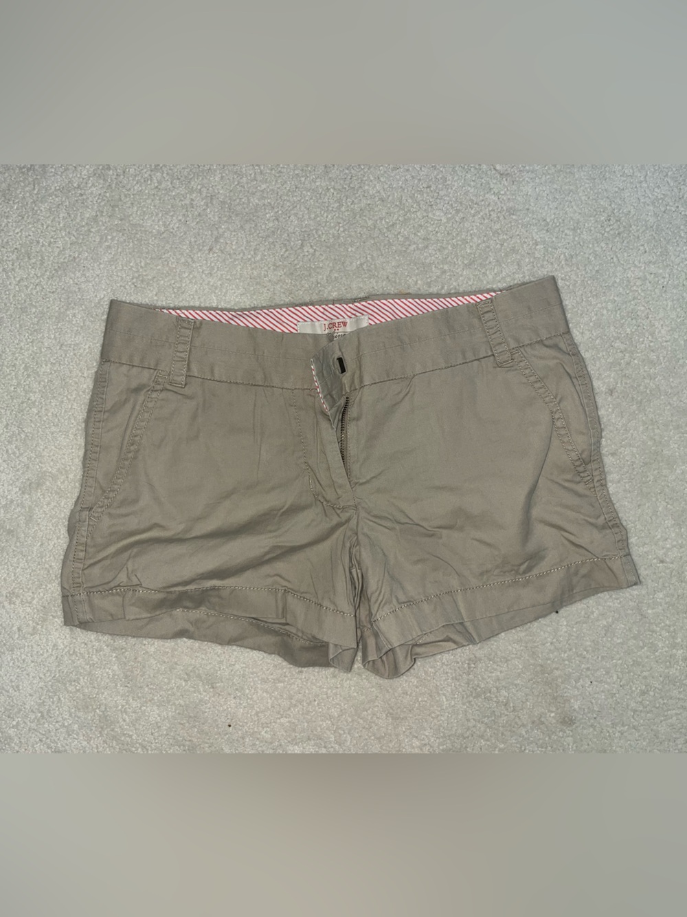 J. Crew vintage chino 3in shorts khaki